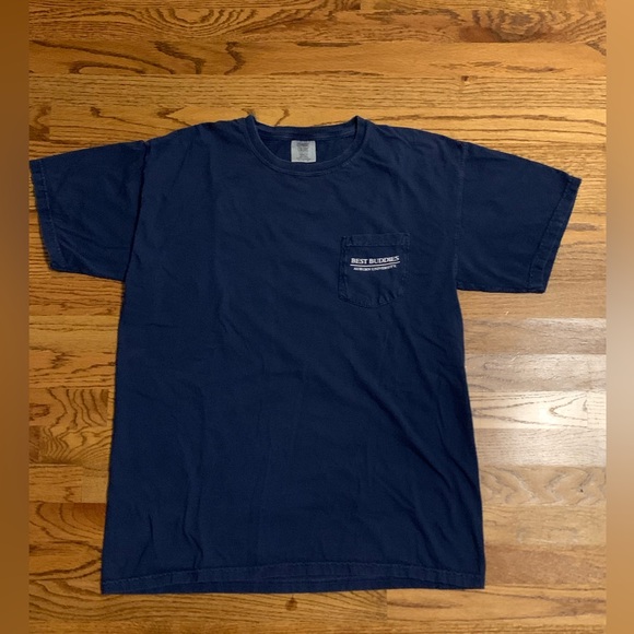 Comfort Colors Other - Comfort Colors Auburn University BEST BUDDIES Blue White T-shirt Adult L Men’s